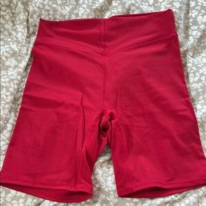 Women's Red Shorts